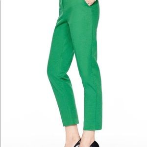 Kate Spade Kelly Green Margaux Slim Pants